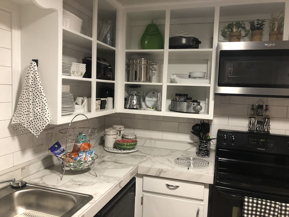 All cooking utensils you would need for cooking and entertaining.