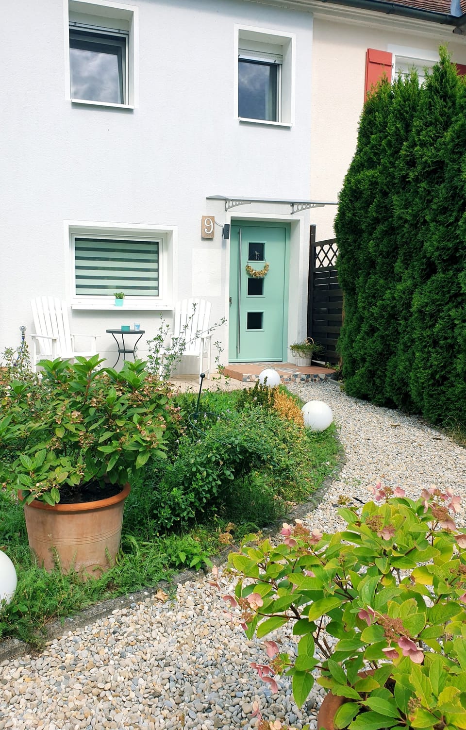 Exterior detail