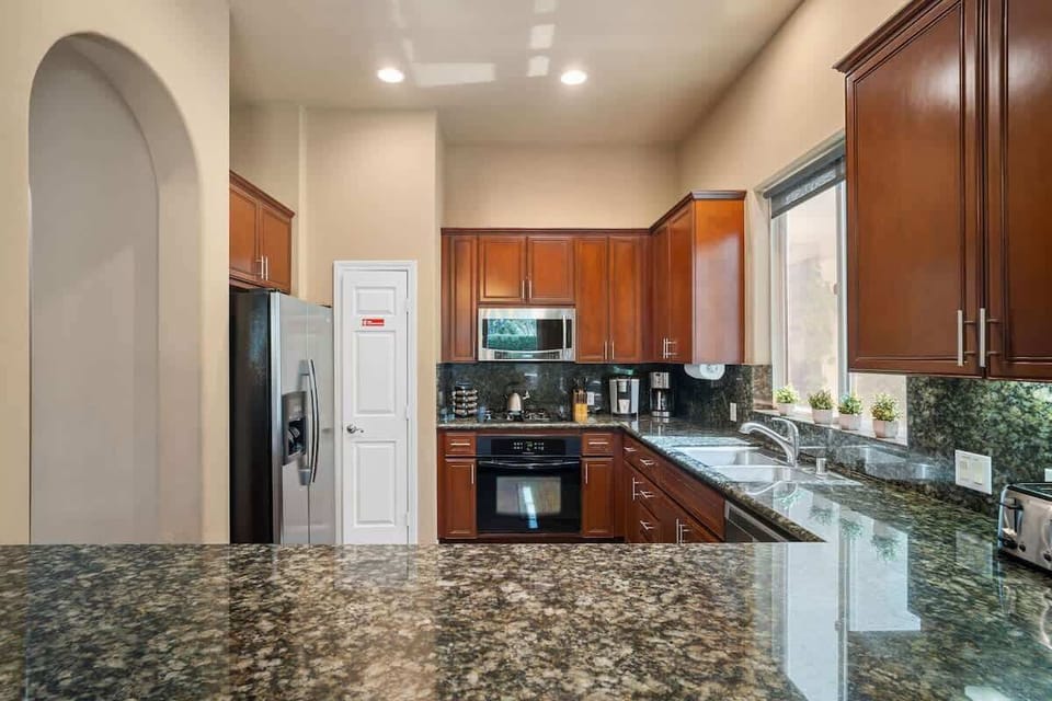 A kitchen with all your basic needs