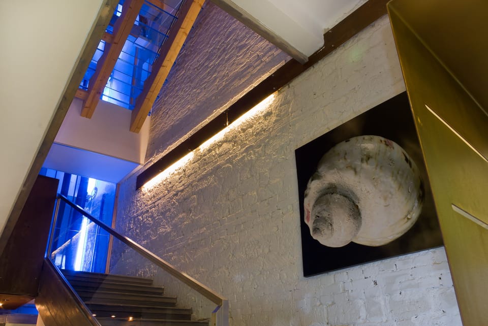 Interior entrance