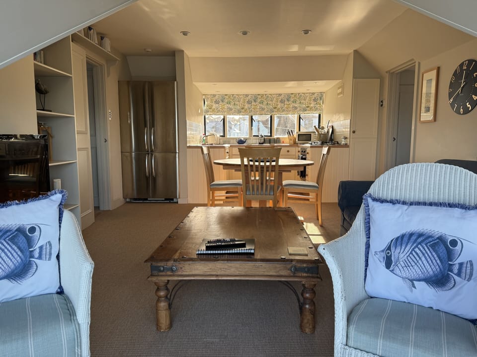 Sitting room looking towards the kitchen