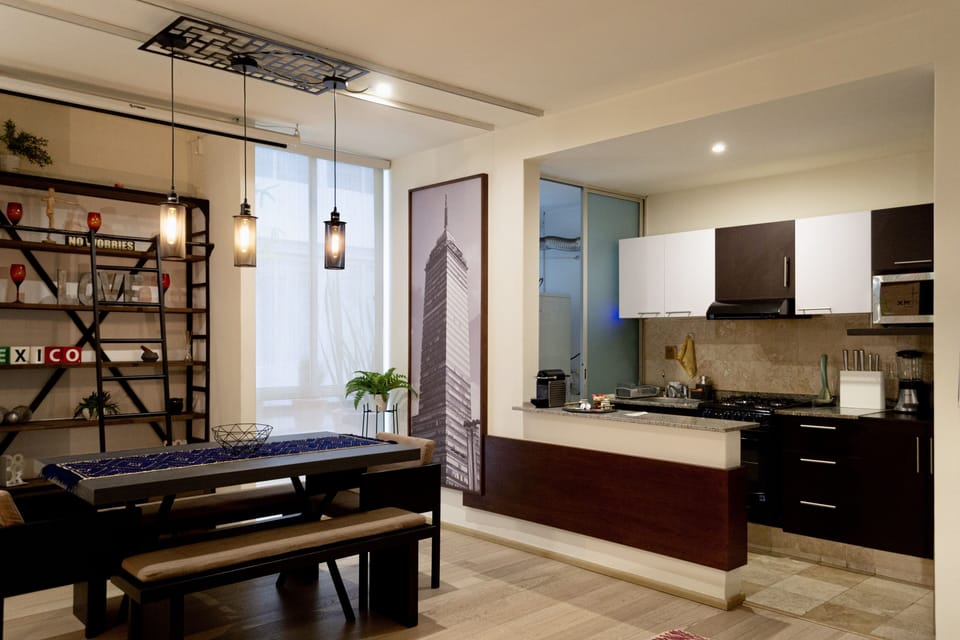 City Apartment | Living area | 50-inch Smart TV with digital channels, TV, Netflix