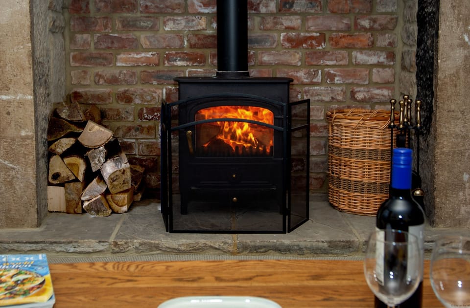 Open Fire - Log Burner