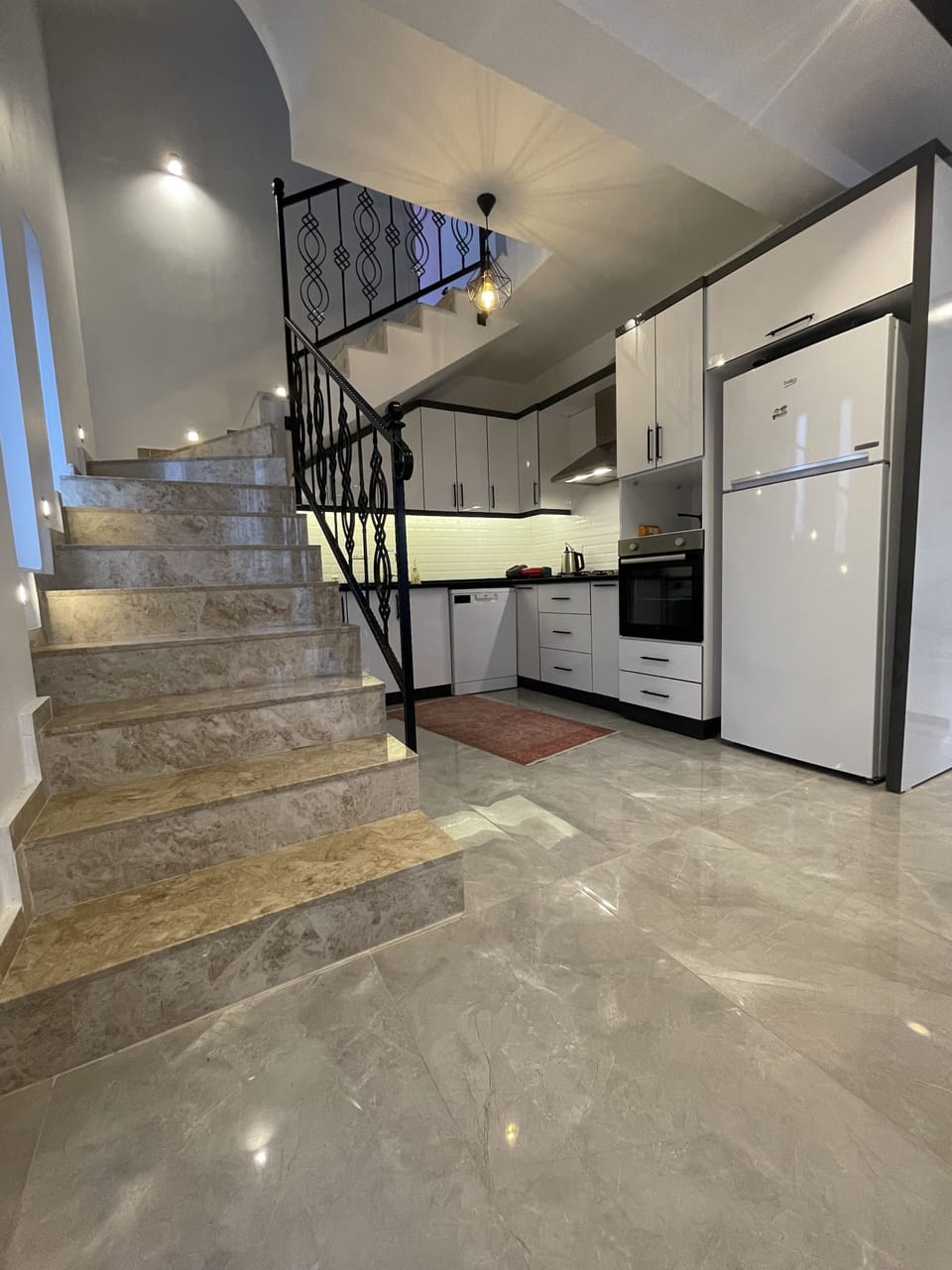 Premium Villa, 3 Bedrooms, Sea View | Private kitchen | Full-size fridge, oven, stovetop, dishwasher