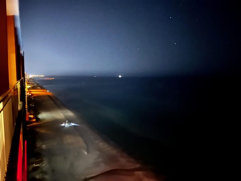 Night Time Views from Balcony