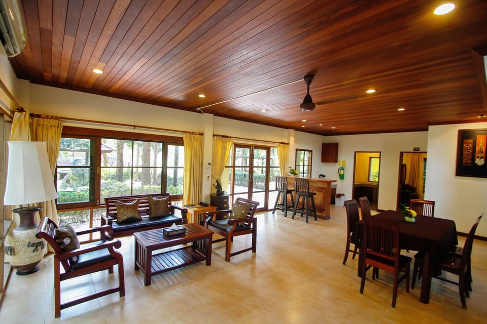 Family Villa, 3 Bedrooms | Living area | Flat-screen TV