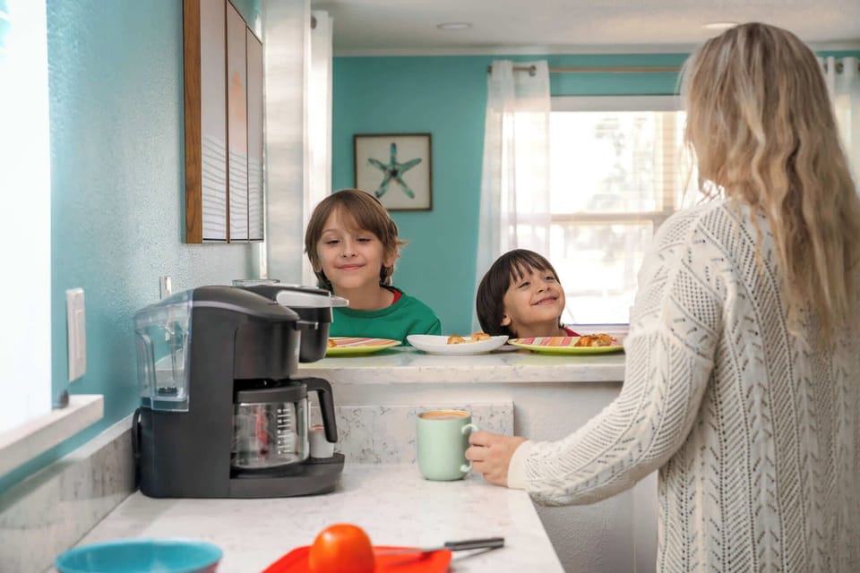 Right Villa | A Perfect Place for Breakfast | Keurig & Drip Coffee Maker