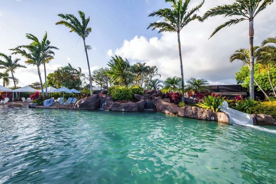 Poipu Athletic Club Pool and beautiful grounds
