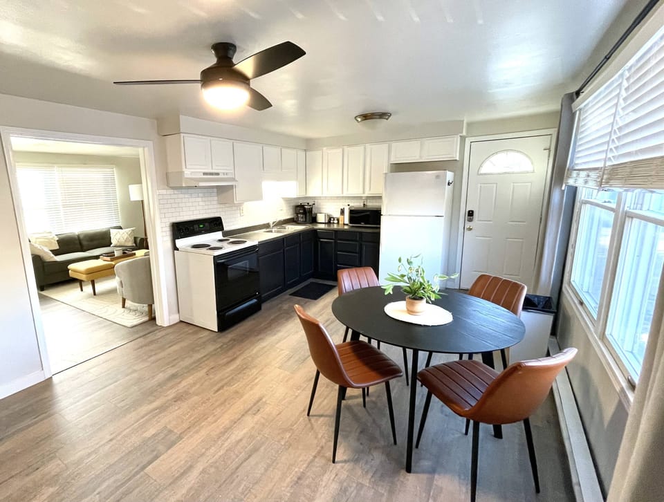 Updated Kitchen with new flooring 