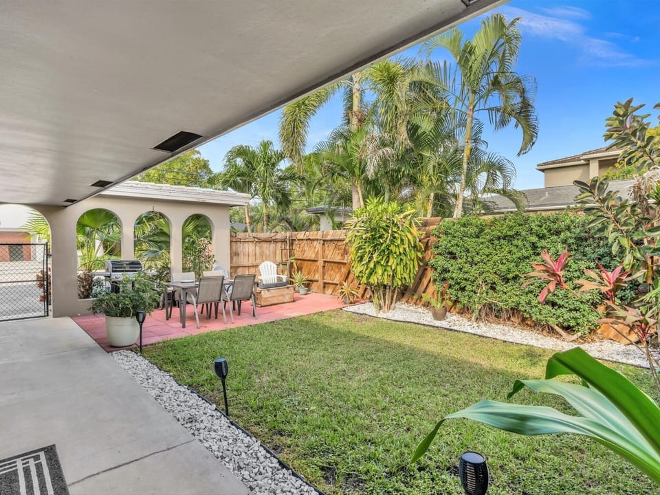 Your yard and patio