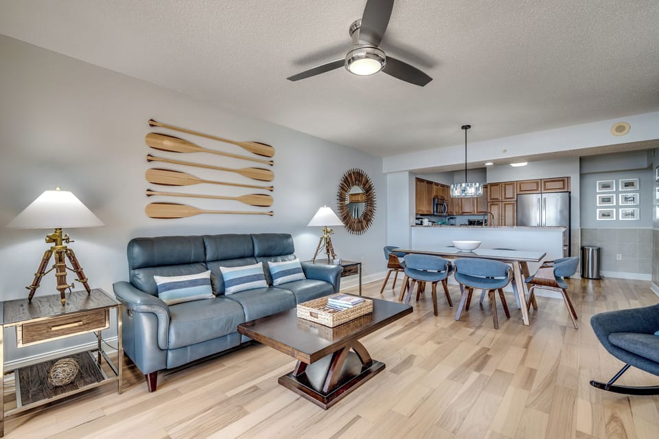 Comfortable living room seating