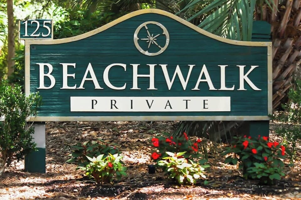 Beachwalk Sign