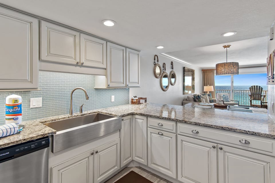 Stainless steel sink and appliances