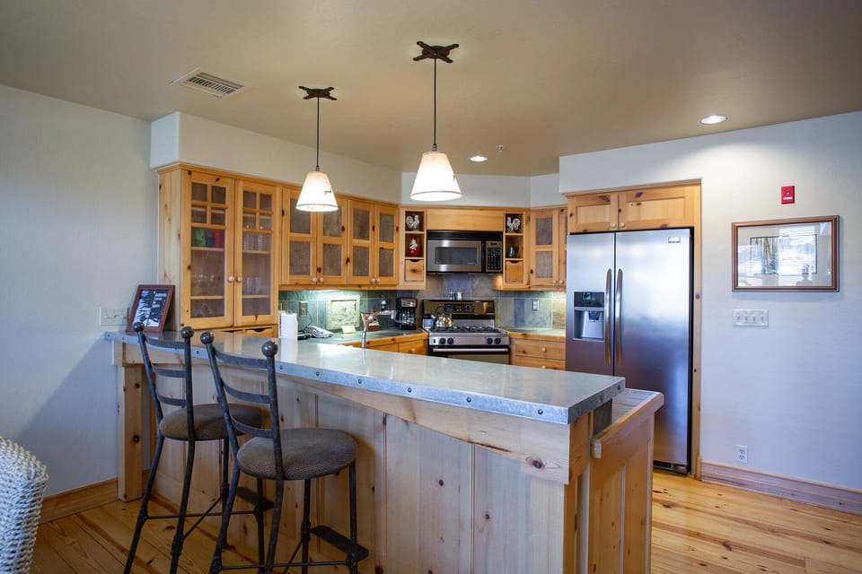 Furniture, Room, Indoors, Kitchen Island, Hardwood