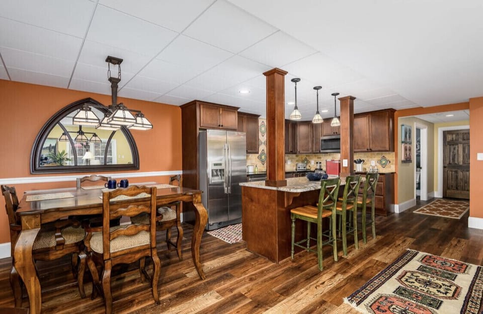 Fully stocked kitchen 