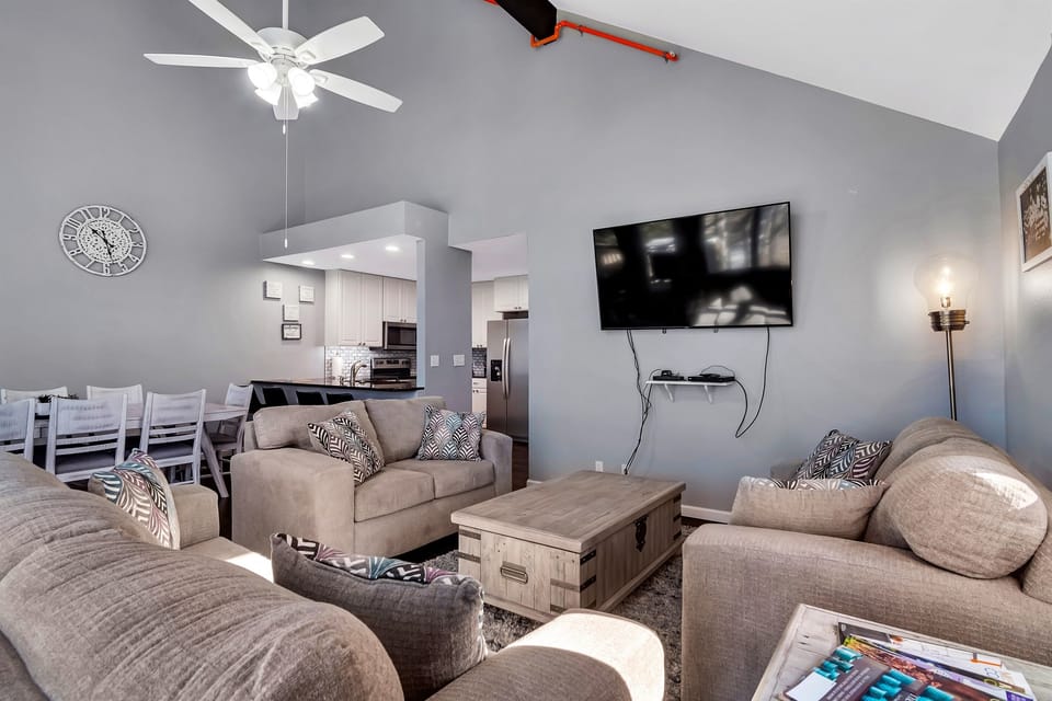 Living Room and Dining Area