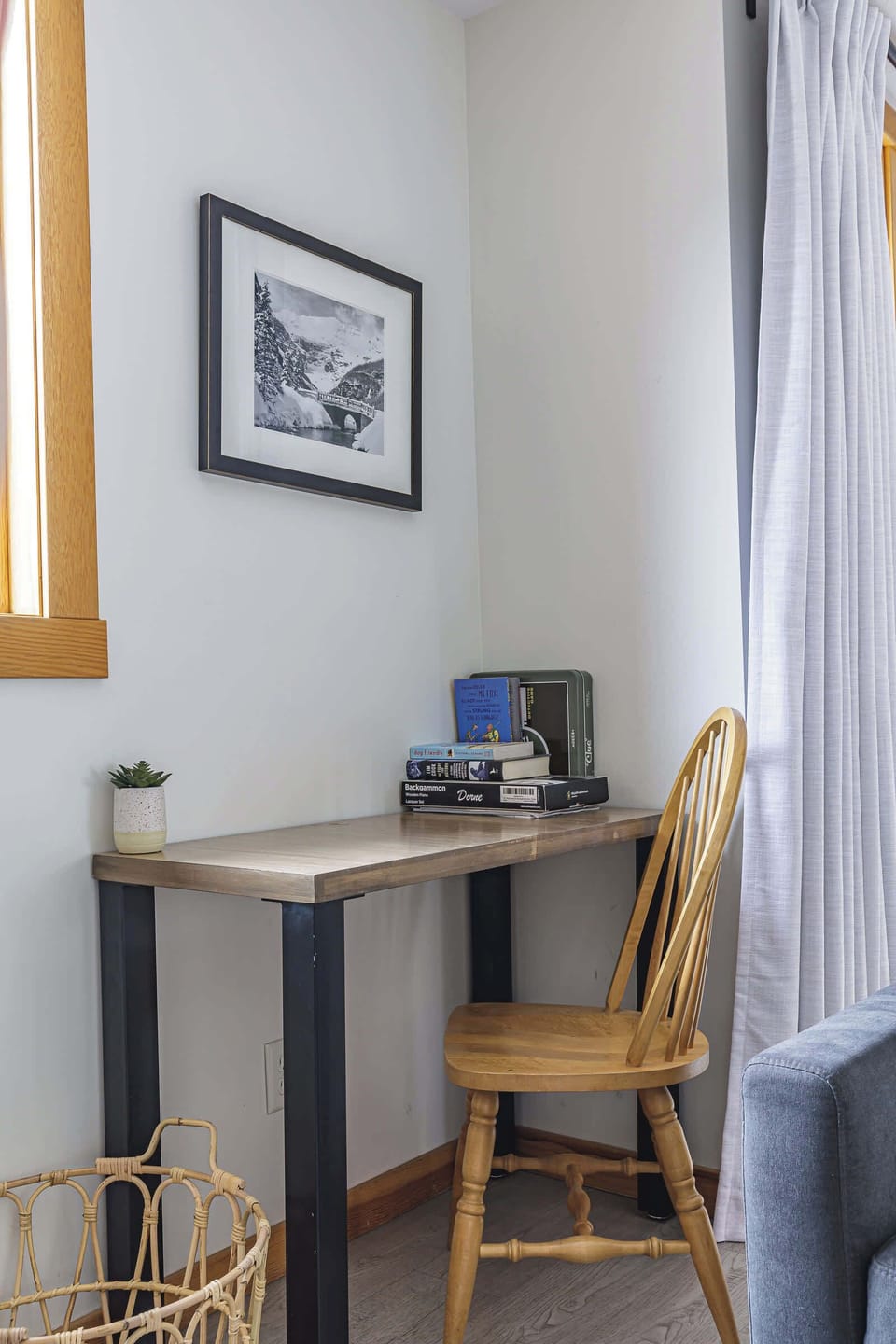 Perfect work or study corner.
