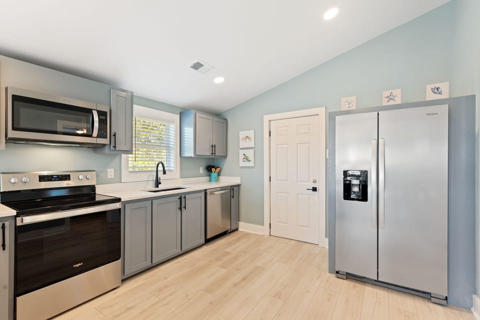 Stainless steel appliances