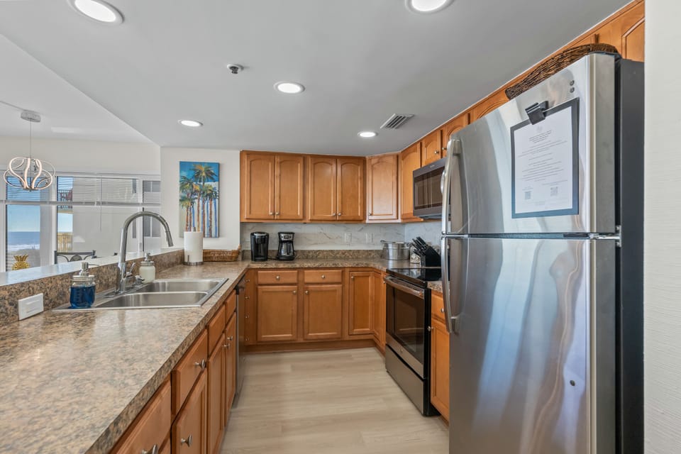 Fully Stocked Kitchen Including Drip Coffee Maker and Keurig