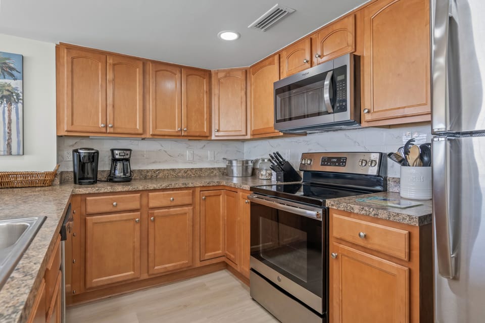 Full Size Oven and Microwave