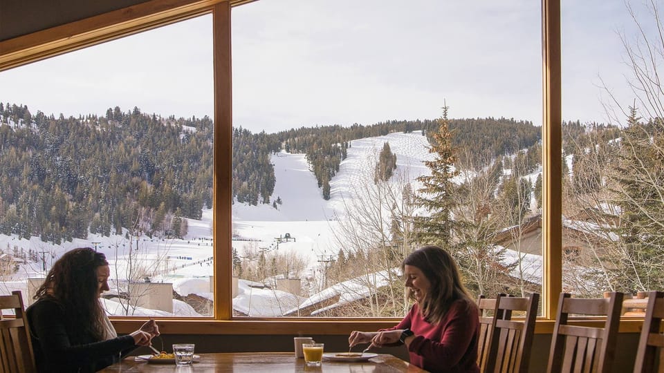 Furniture, Table, Chair, Restaurant, Tree