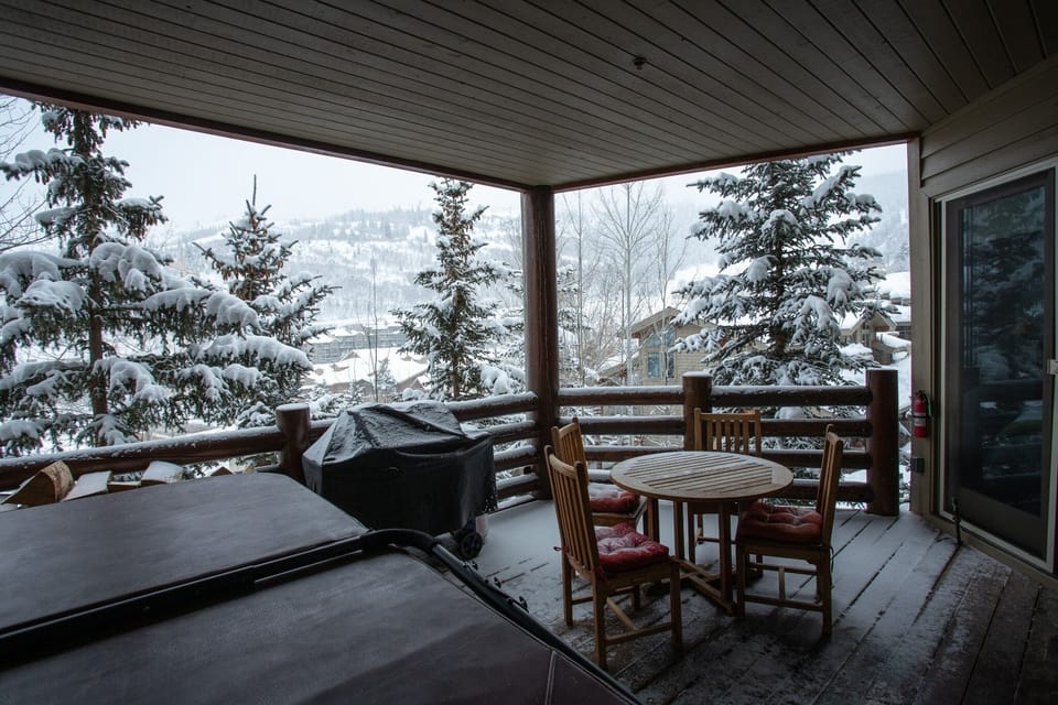 Chair, Furniture, Patio, Tree, Flooring