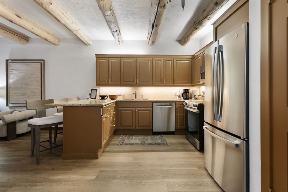 Indoors, Floor, Flooring, Appliance, Refrigerator