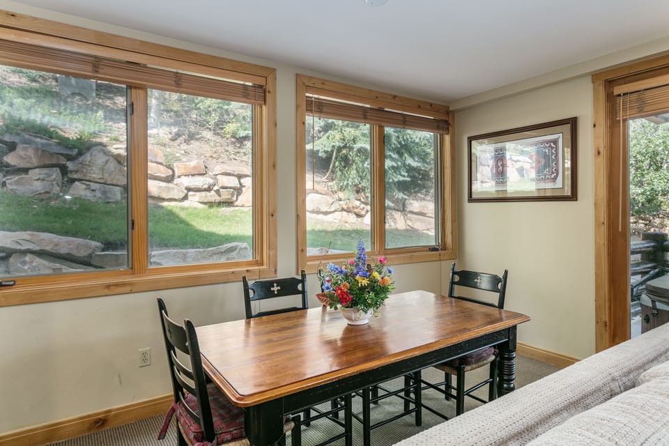 Indoors, Furniture, Table, Window, Chair