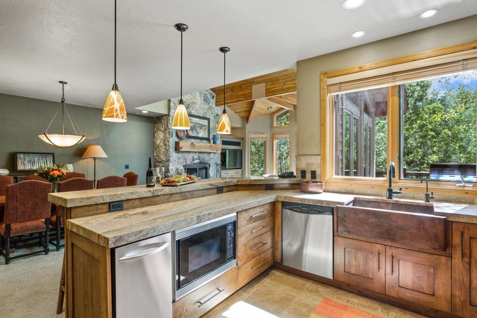Indoors, Kitchen, Sink, Kitchen Island, Home Decor