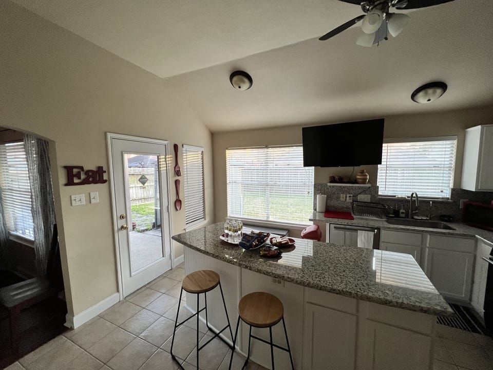 Kitchen, back door