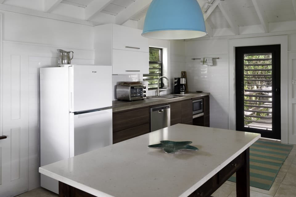 After the 2017 hurricanes, we gutted our interiors, so everything is new