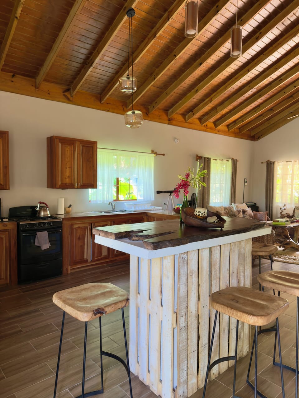 A rustic kitchen with earthy charm, where meals are crafted slowly and shared.
