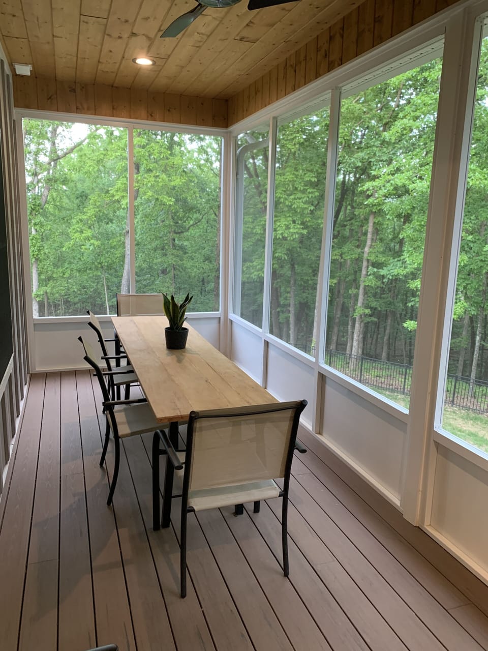 Back deck