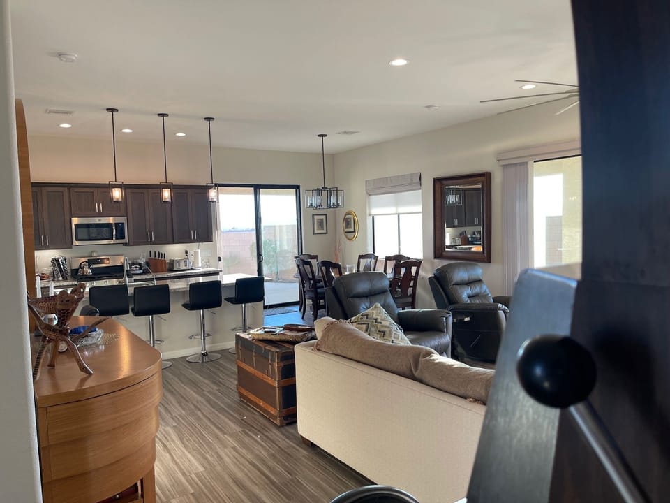 Living Room, Kitchen 
