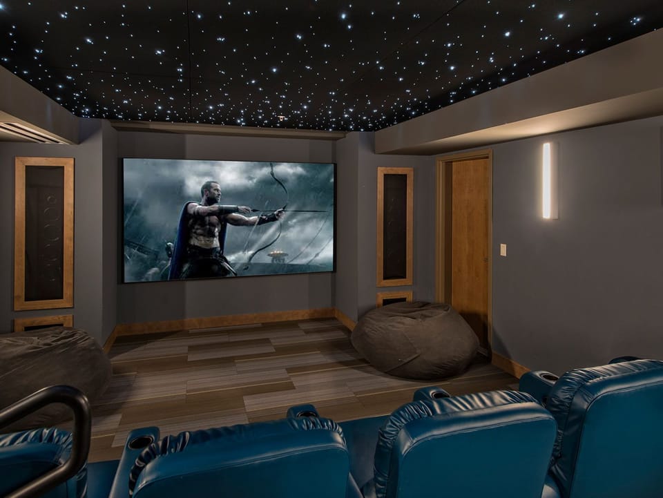 Theater rooms available with reservation