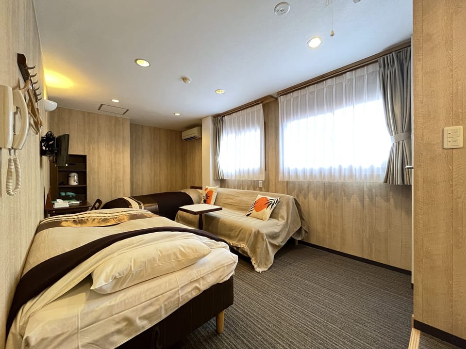 Twin Room, Non Smoking (Type C) | Desk, laptop workspace, WiFi (free)