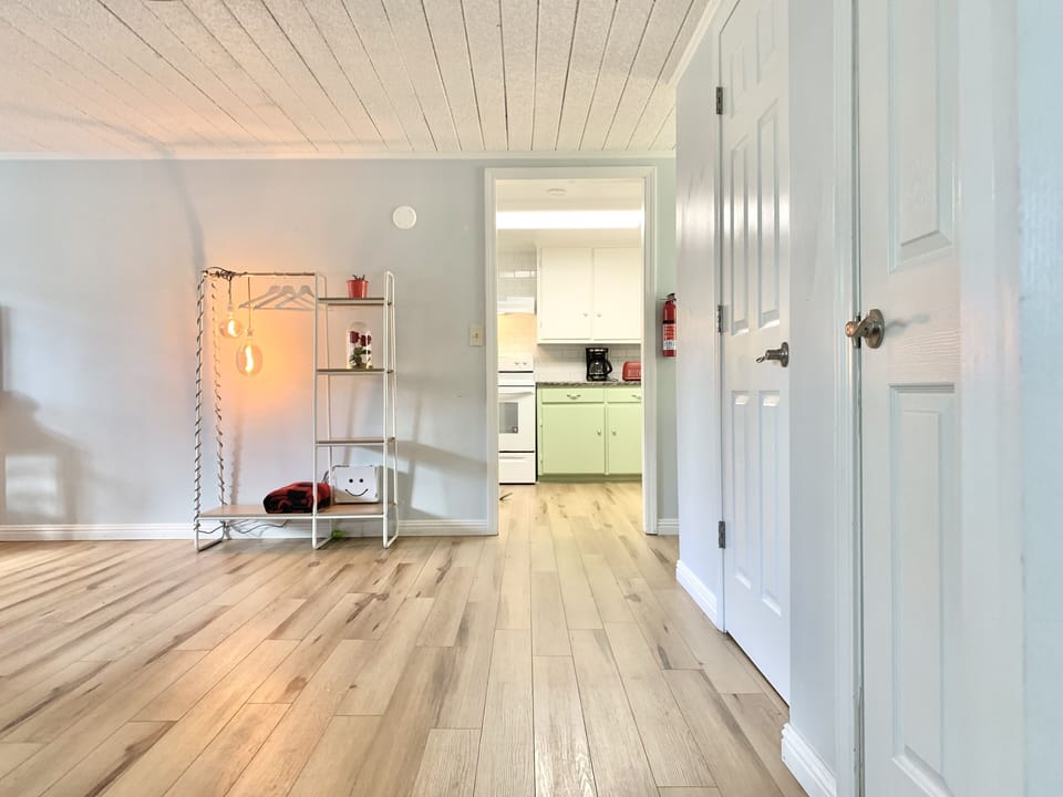 Second Living Room Overlooking the Deck | Remote Working Desk | Sleeper Sofa