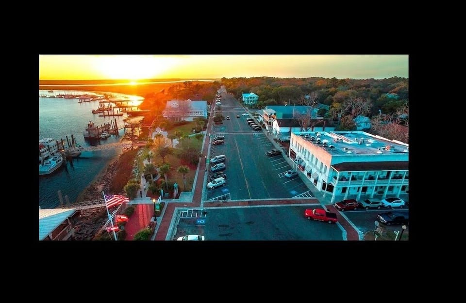 Saint Marys Riverfront | Drone View