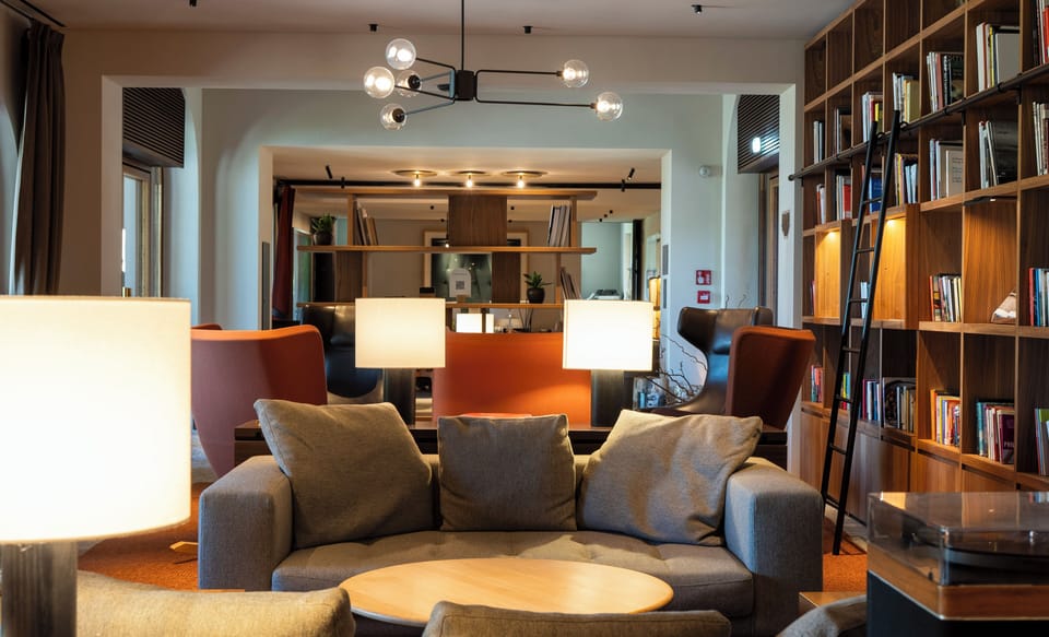 Lobby sitting area
