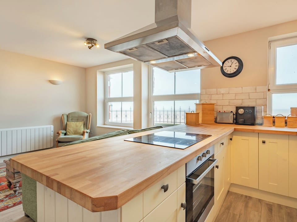 Open plan living space | The Nest - Above No. 1 Cromer Apartments, Cromer