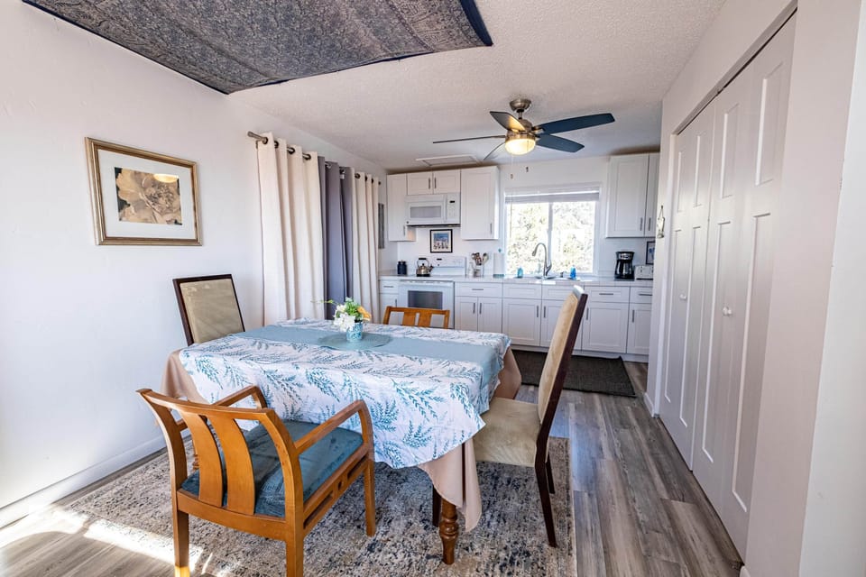 Dining Area, Laundry Closet and Kitchen