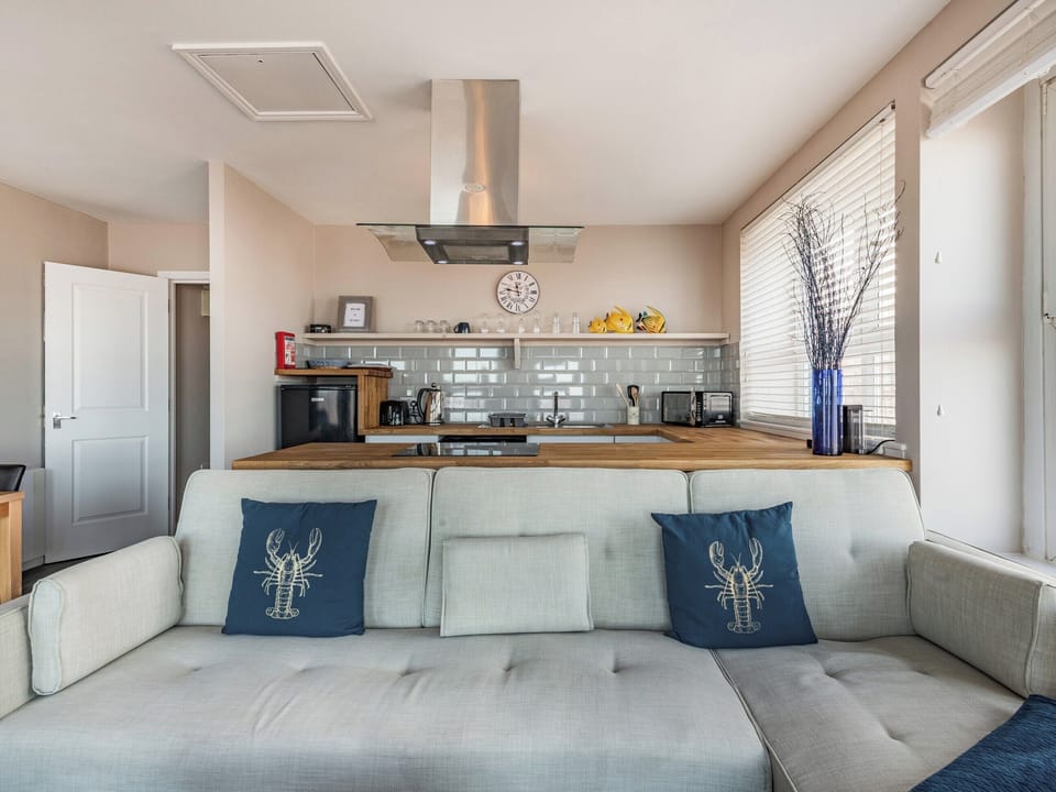 Open plan living space | The Perch - Above No. 1 Cromer Apartments, Cromer