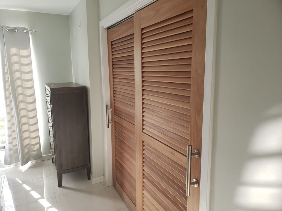 Guest Bedroom with large closet