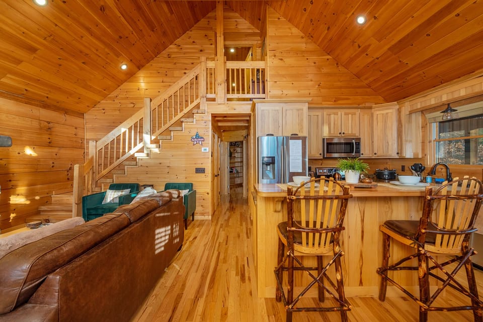 Open concept living area