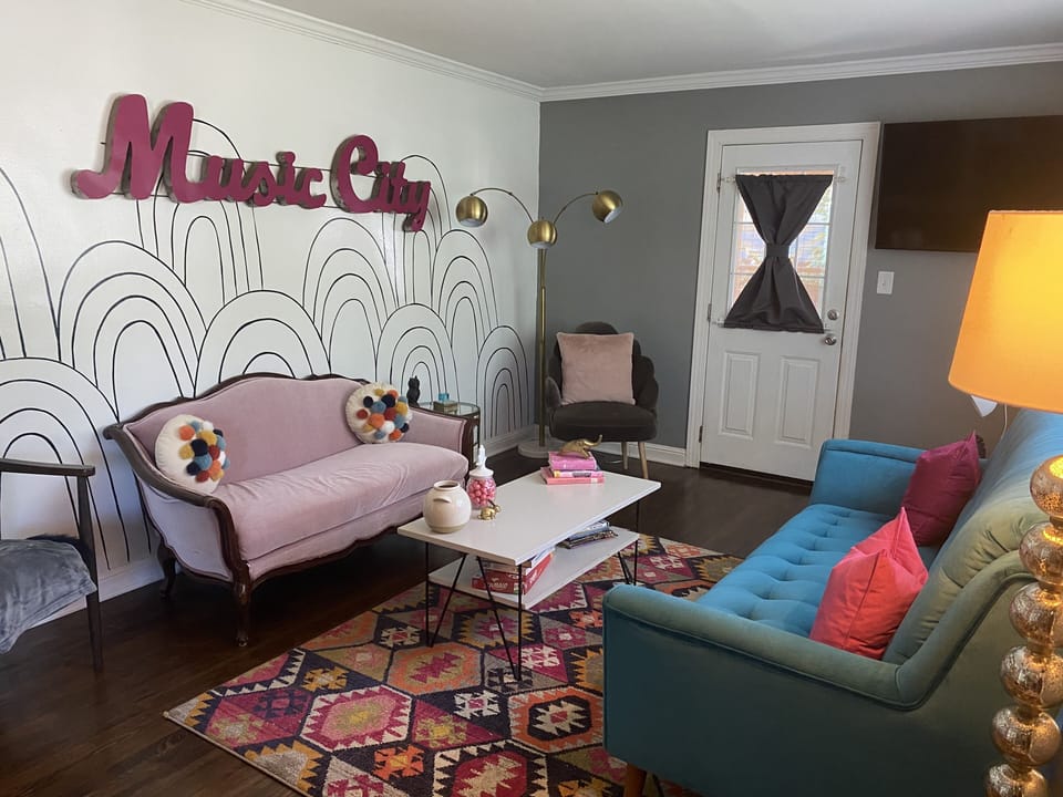 Plenty of space for the whole group to lounge and catch up!