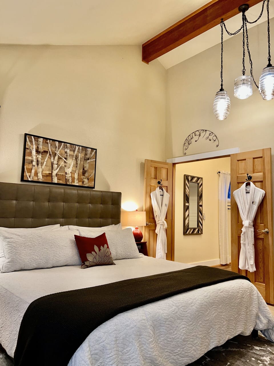 Mt. Marathon | Premium bedding, memory foam beds, blackout drapes