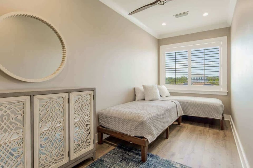 Newly added twin beds perfect for the kids!