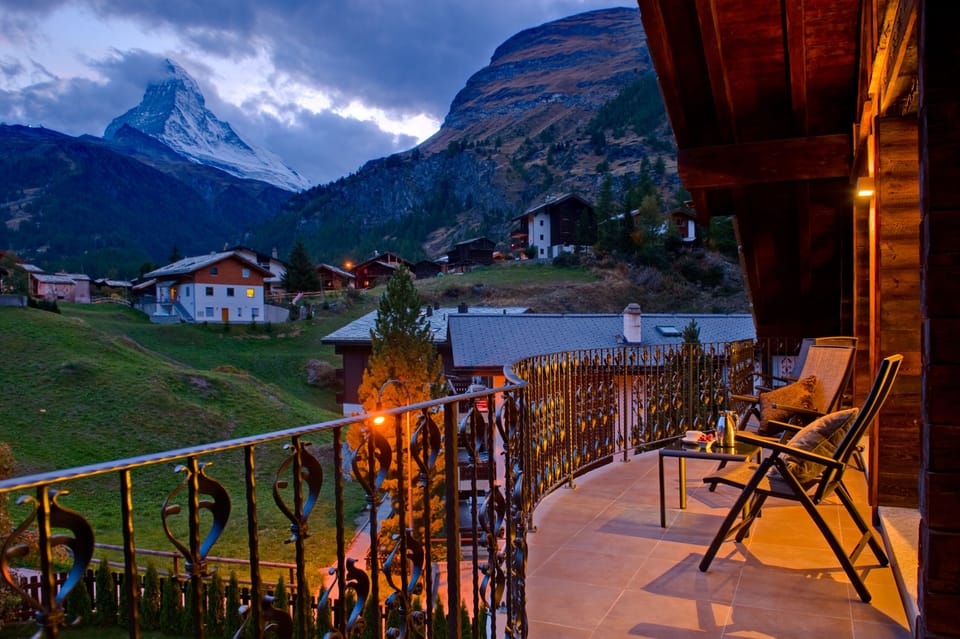 Penthouse Apartment Matterhorn View | Balcony