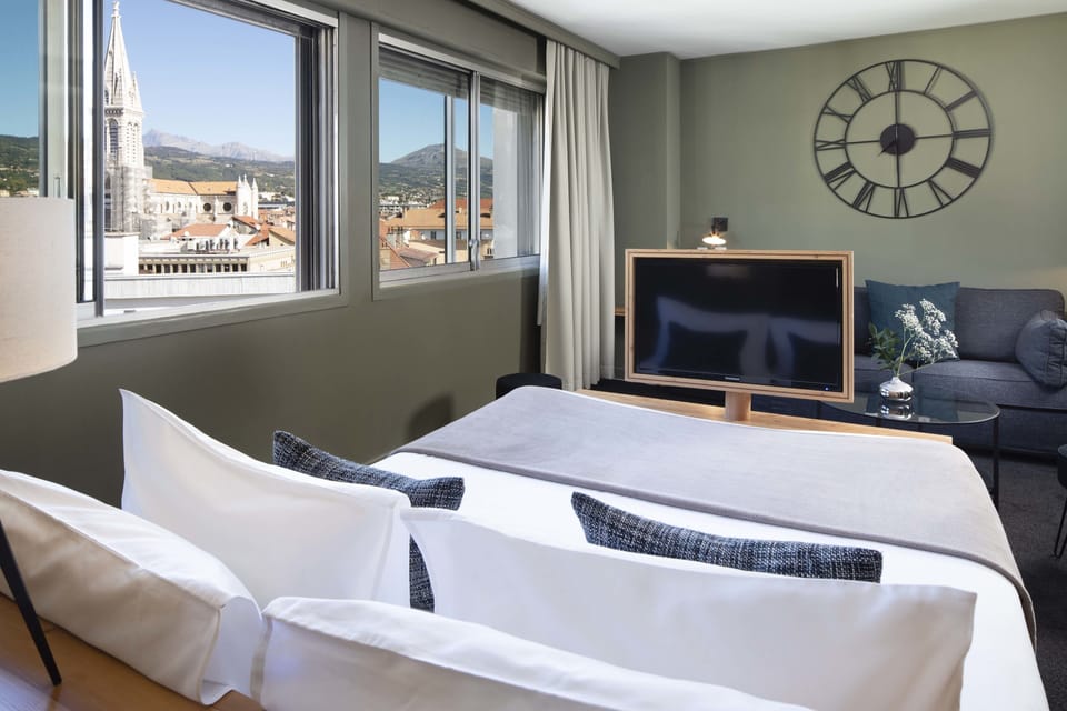 Luxury Suite | Premium bedding, individually decorated, individually furnished, desk