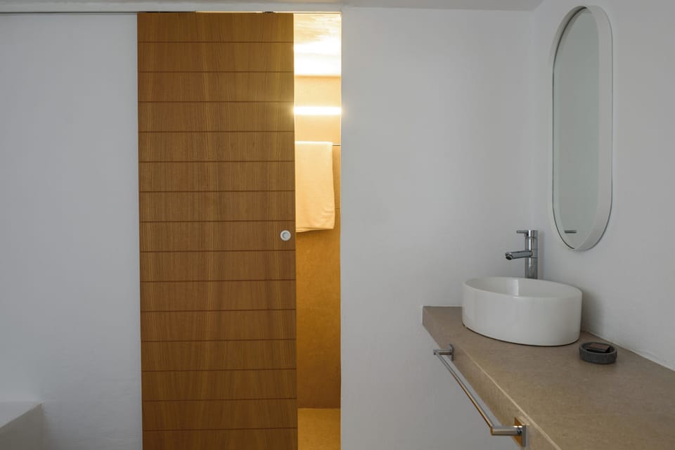 1st bathroom next to the living area